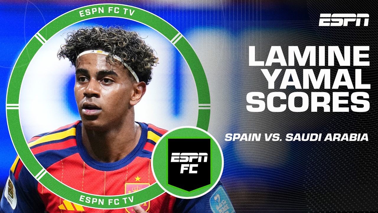 Spain vs. Saudi Arabia FULL REACTION ➡️ LAMINE YAMAL IS BACK with a goal 😤 | ESPN FC