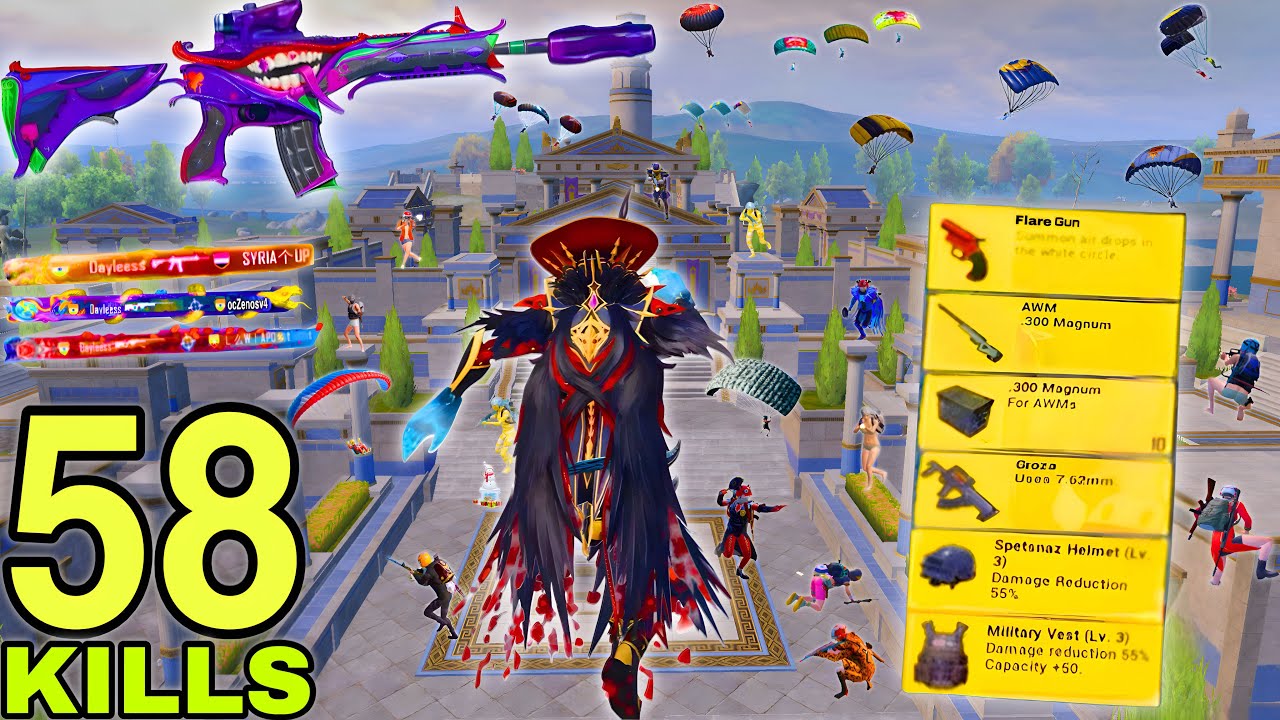 58 Solo KILLS!!ЁЯШ▒ MY NEW SEASON BEST SNIPER GAMEPLAY TODAYЁЯШНSAMSUNG,A7,A8,J5,J7,J2,J3,XS,A3,A4,A5,A6