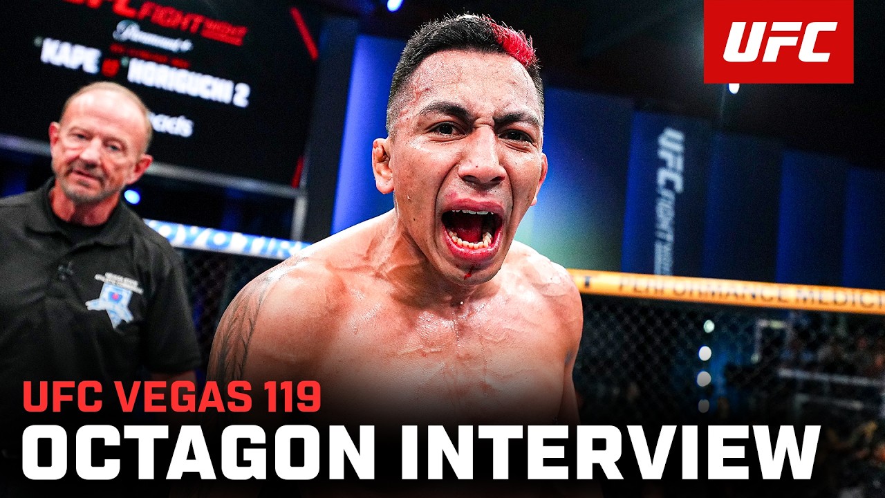Kevin Borjas Octagon Interview | UFC Vegas 119