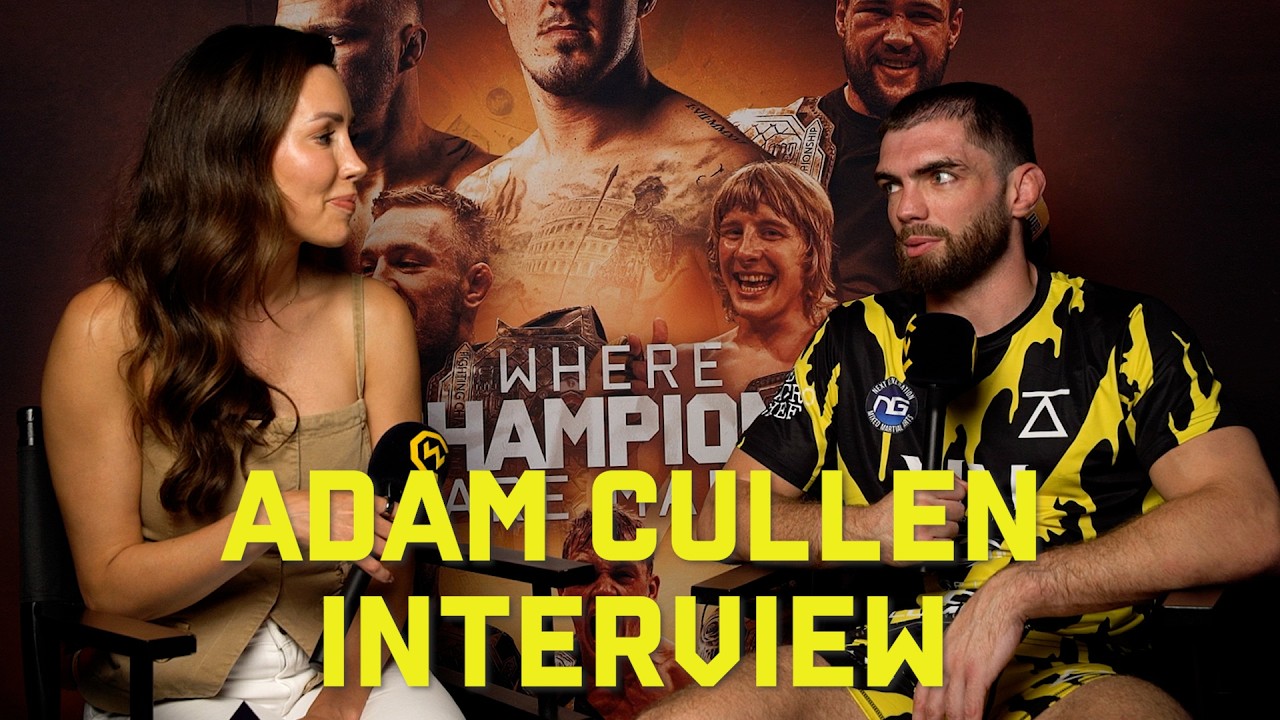"There's A Reason I Have 10 Finishes" 🤝 | Adam Cullen Post-Fight Interview