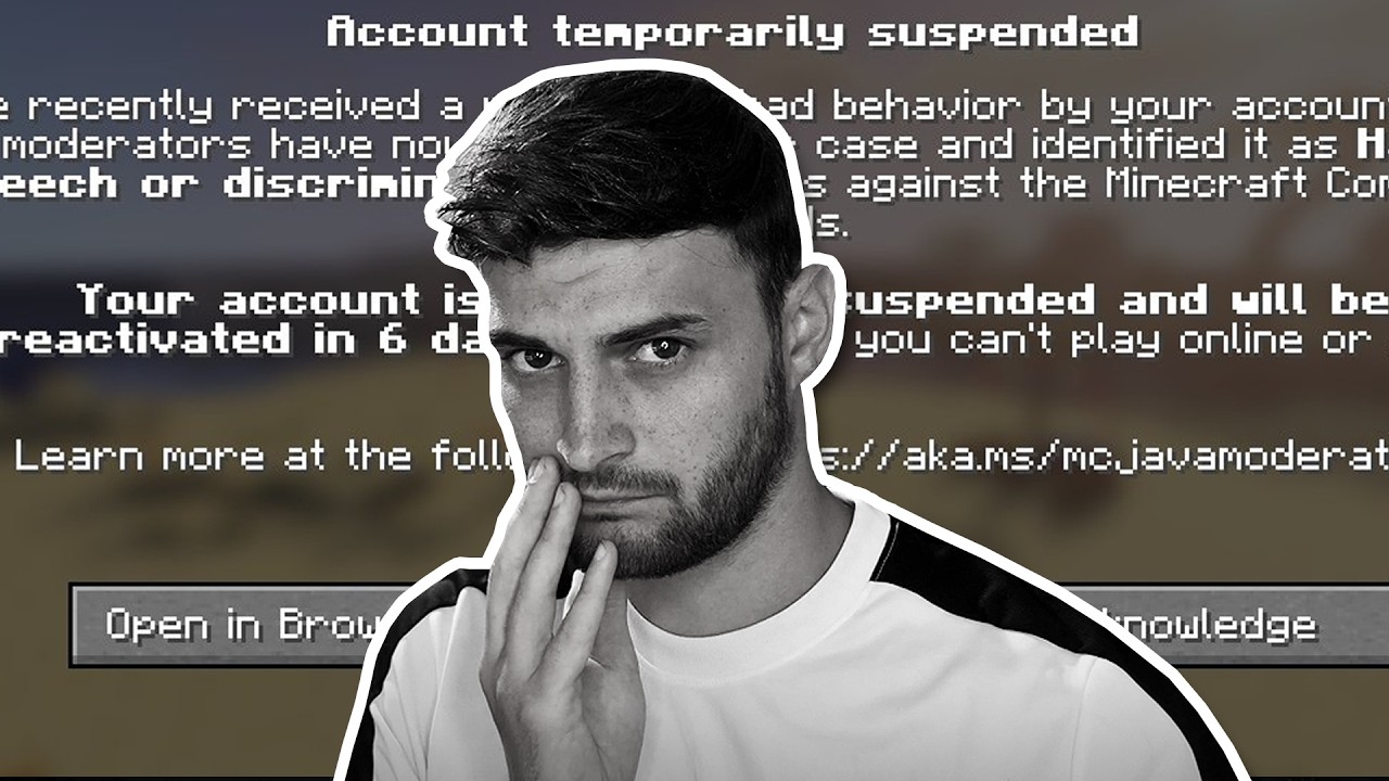 Mojang banned my Minecraft account...