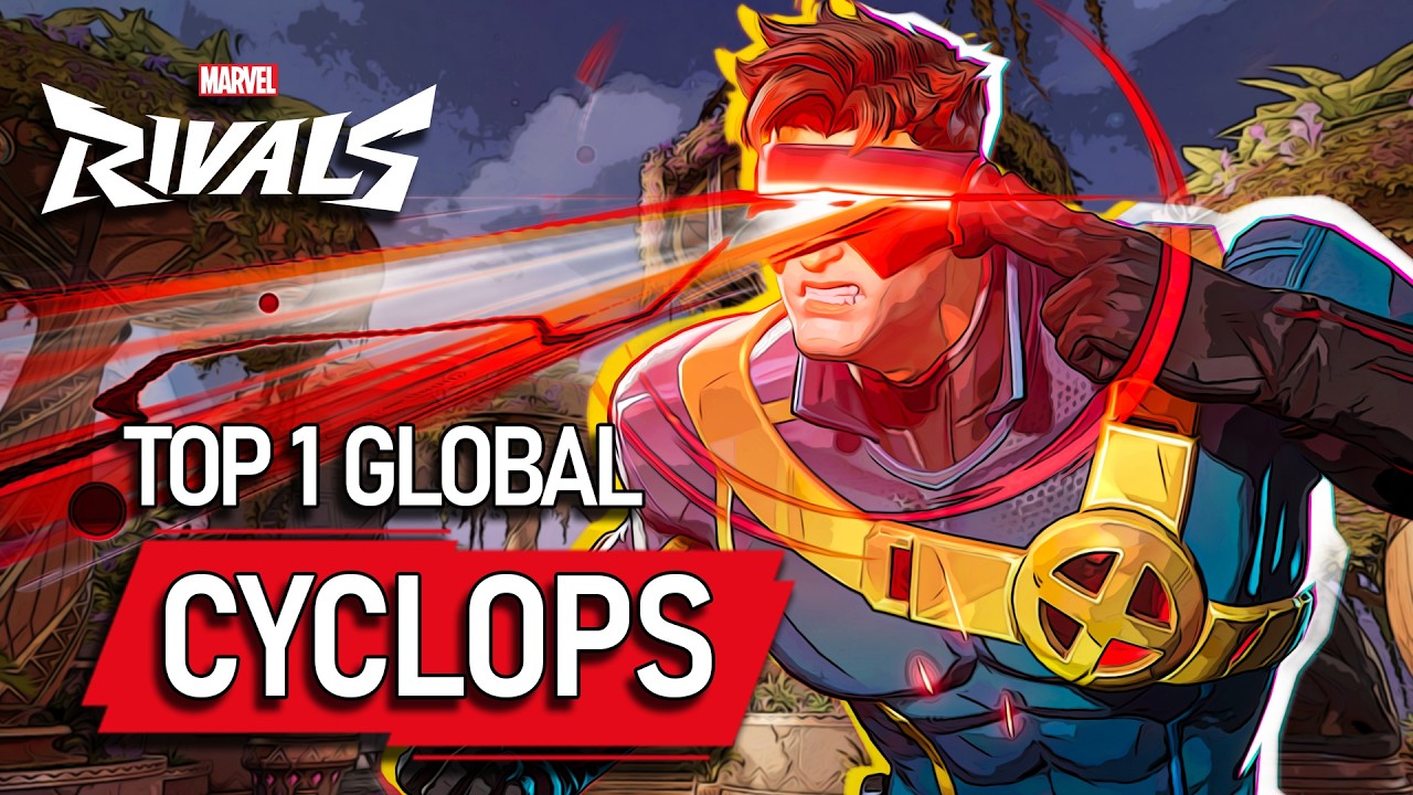 TOP #1 GLOBAL CYCLOPS ! RAD crazykittу - MARVEL RIVALS PRO