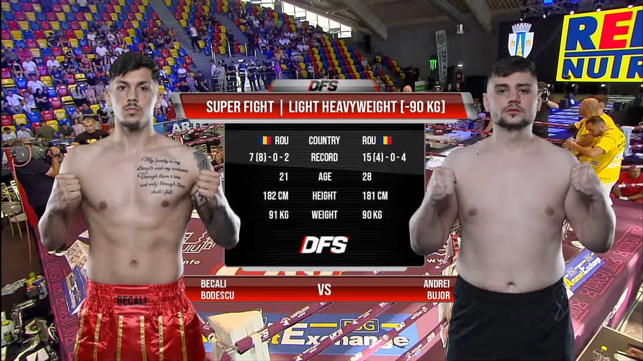 Undercard DFS31 - Au dat totul în ring până la KO: Becali Bodescu vs Andrei Bujor