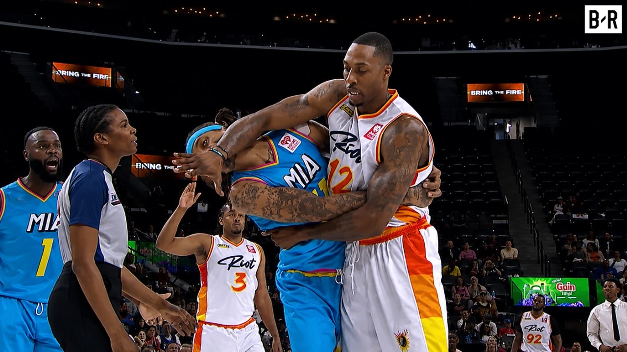 Michael Beasley & Dwight Howard Ejected From Game Following Wild Scuffle
