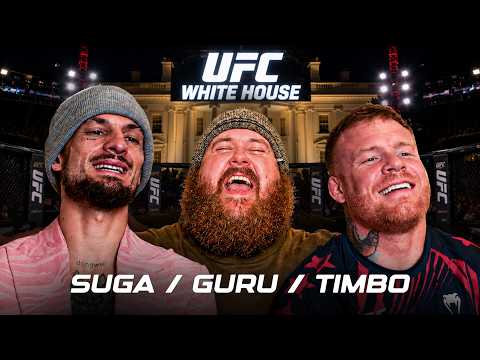 Suga, MMAGuru, & Tim React to UFC White House Card!