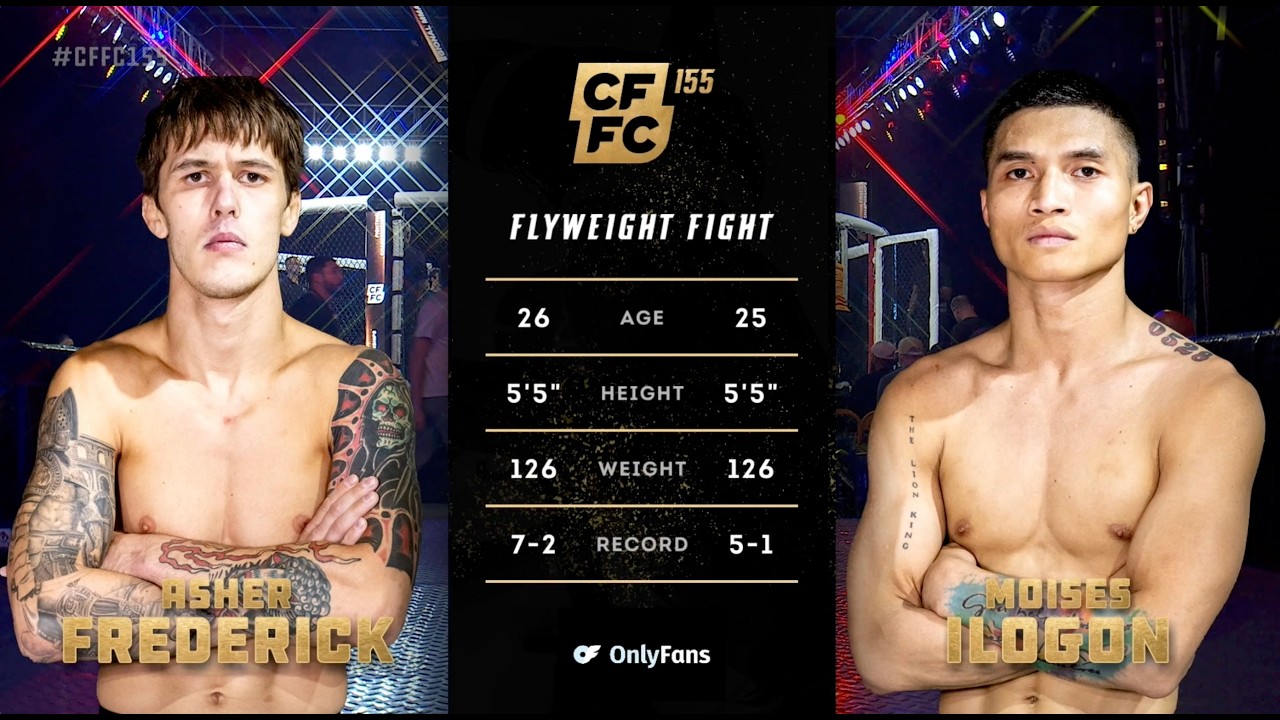 Moises Ilogon vs. Asher Frederick | Full Fight Replay | CFFC 155