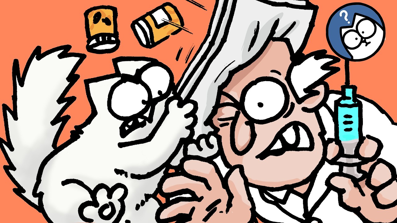 The Vet Said They’ve Never Seen This Before! | Vet Colour Double Bill | Simon's Cat Extra