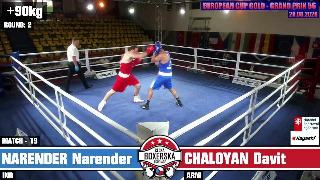 Narender Berwal (IND) vs. Davit Chaloyan (ARM) Grand Prix Ústí nad Labem 2026 Final (90+kg)
