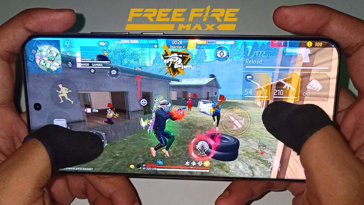 Realme P3 Ultra : HANDCAM⚡ Free Fire Gameplay