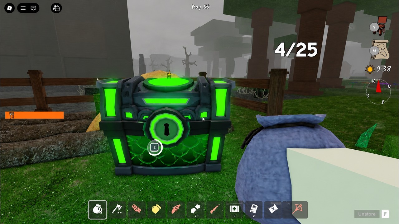 ALIENS REVENGE! I FOUND NEW ALIENS CHEST in 99 Nights in The Forest ROBLOX!