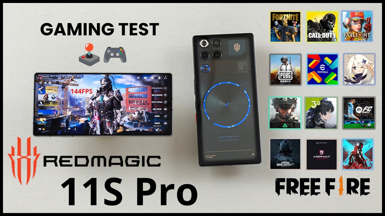Redmagic 11S Pro Gaming Test / Battery Drain Test