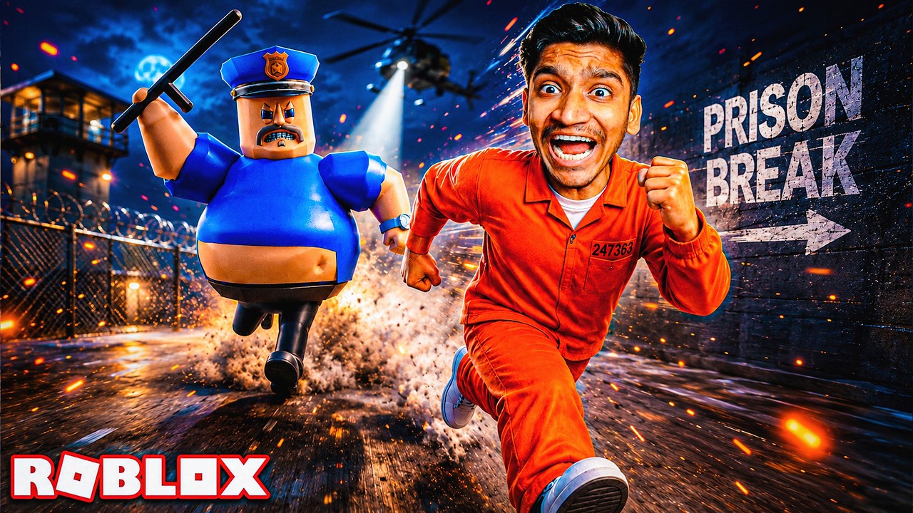 Barry's Prison Run in Roblox! ๐ฑ (Impossible Escape Challenge)
