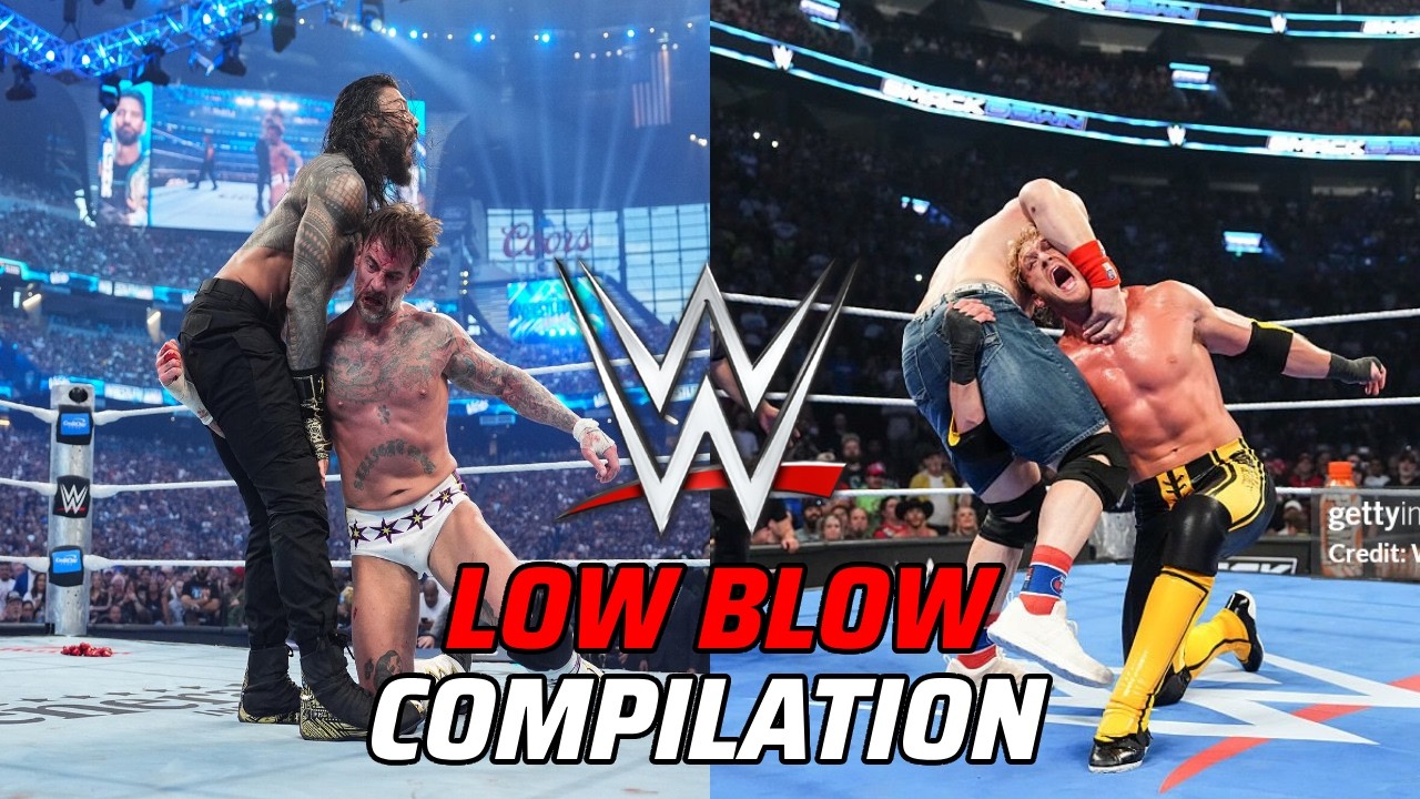 WWE Most Crazy Low Blow Compilation of All Time