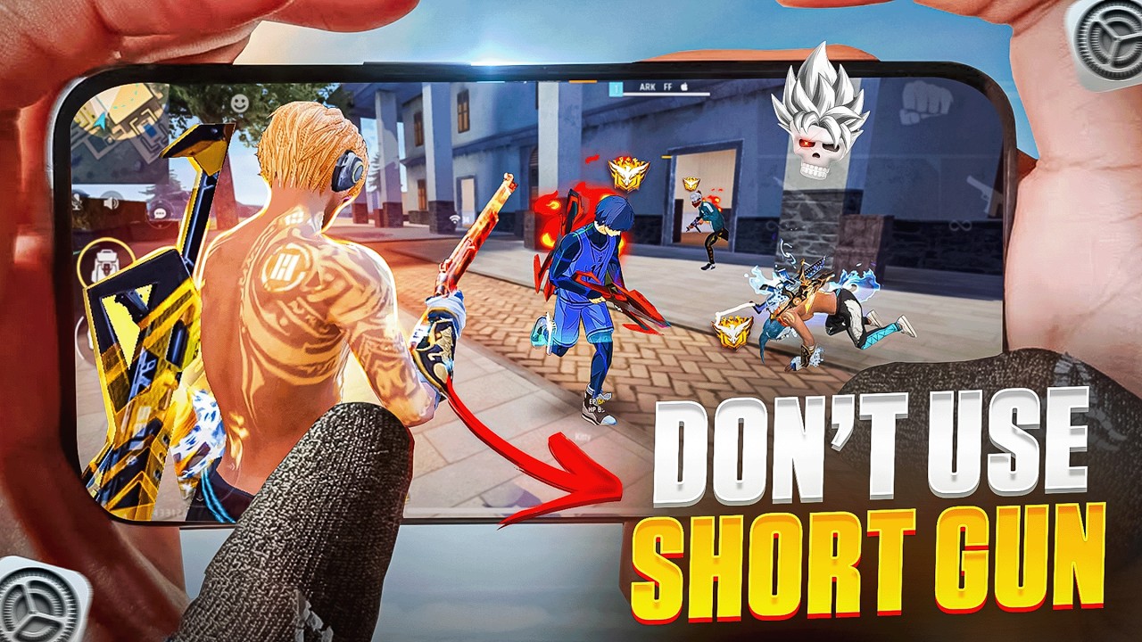 Stop❌ Don't Use Shotgun Before Knowing These Advanced Techniques | ARK FF