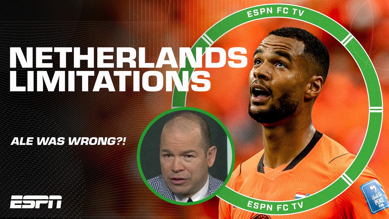 Ale Moreno admits he was '100% WRONG' about this Netherlands limitation at the World Cup π | ESPN FC