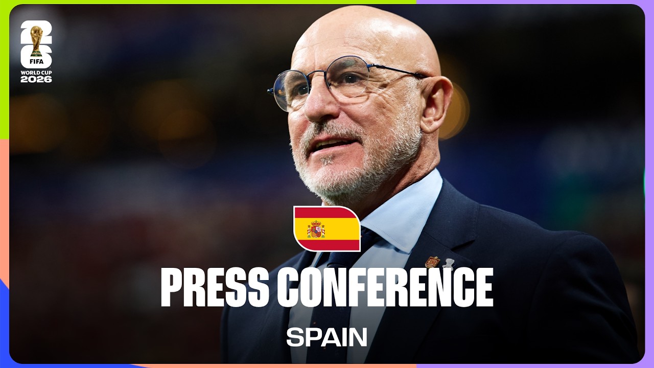 Post-Match Press Conference: Spain's Luis de la Fuente On 4-0 Win Over Saudi Arabia