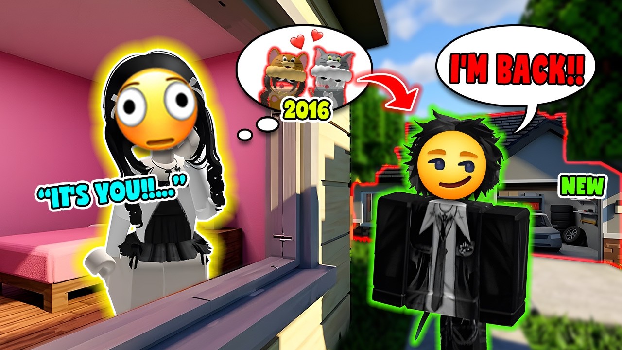 🏡 My New Neighbor Was Actually My Childhood Crush ❤️ TTS Roblox Story