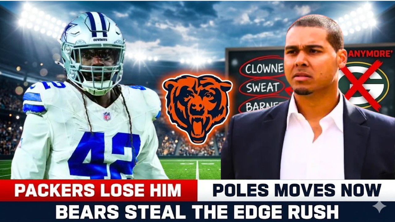 HUGE UPDATE: NFL BOMBSHELL Poles Makes His Move, Bears Steal Edge Rusher From Under Green Bay's Nose