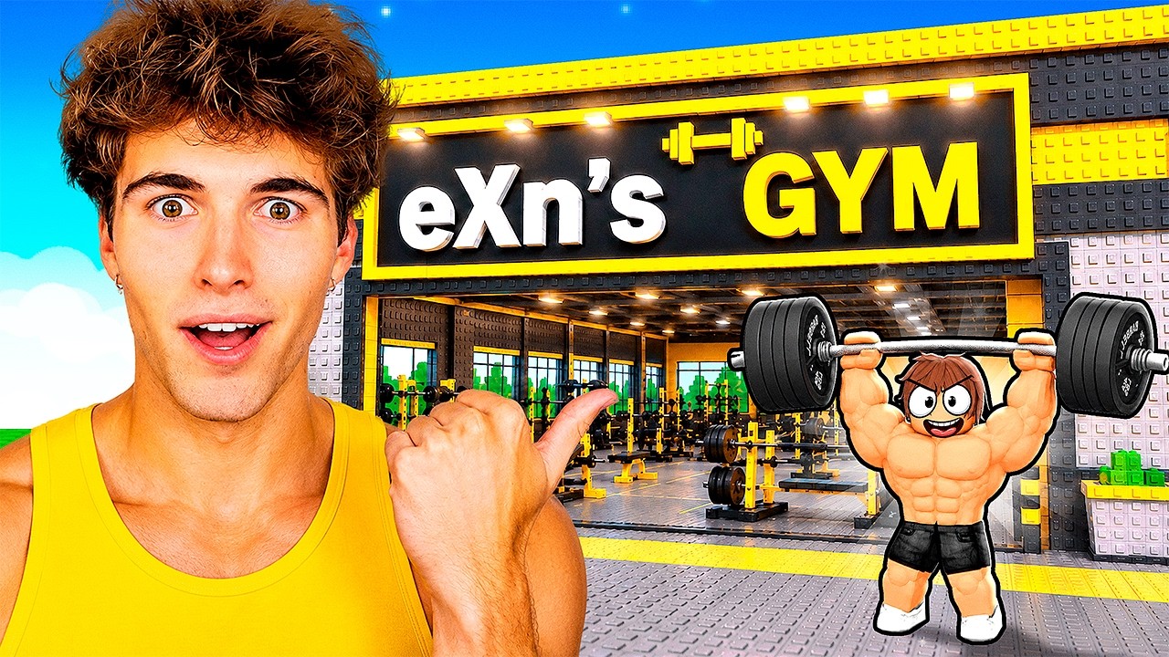 I Opened The BIGGEST GYM in Roblox!