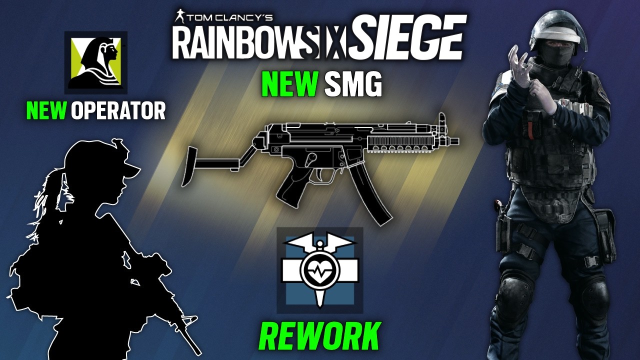 Rainbow Six Siege LEAKS - New SMG, Doc Rework & More