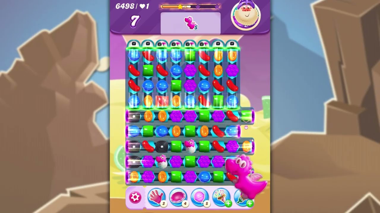 Candy Crush Saga Level 6498