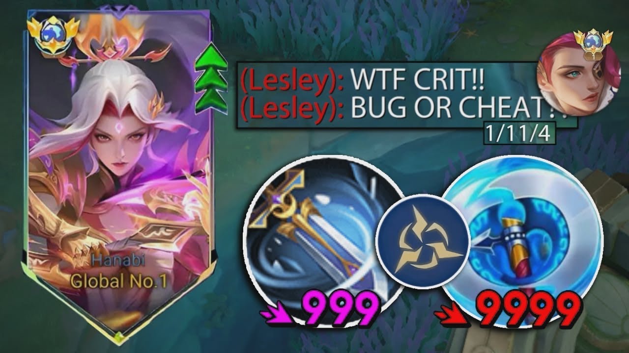 TOP GLOBAL HANABI BEST BURST CRIT DAMAGE HACK BUILD 1 HIT 2026!!💀 (op build) - Mobile Legends