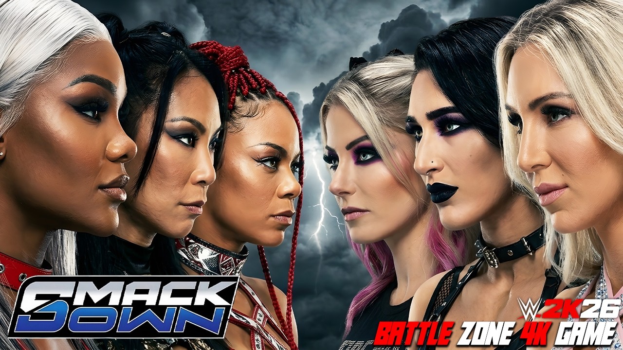Charlotte Flair, Rhea Ripley & Alexa Bliss vs Jade Cargill, Michin & B-Fab | Most Dangerous Team