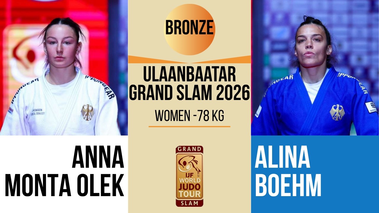 Anna Monta OLEK VS Alina BOEHM | Ulaanbaatar Grand Slam 2026 | BRONZE -78 kg