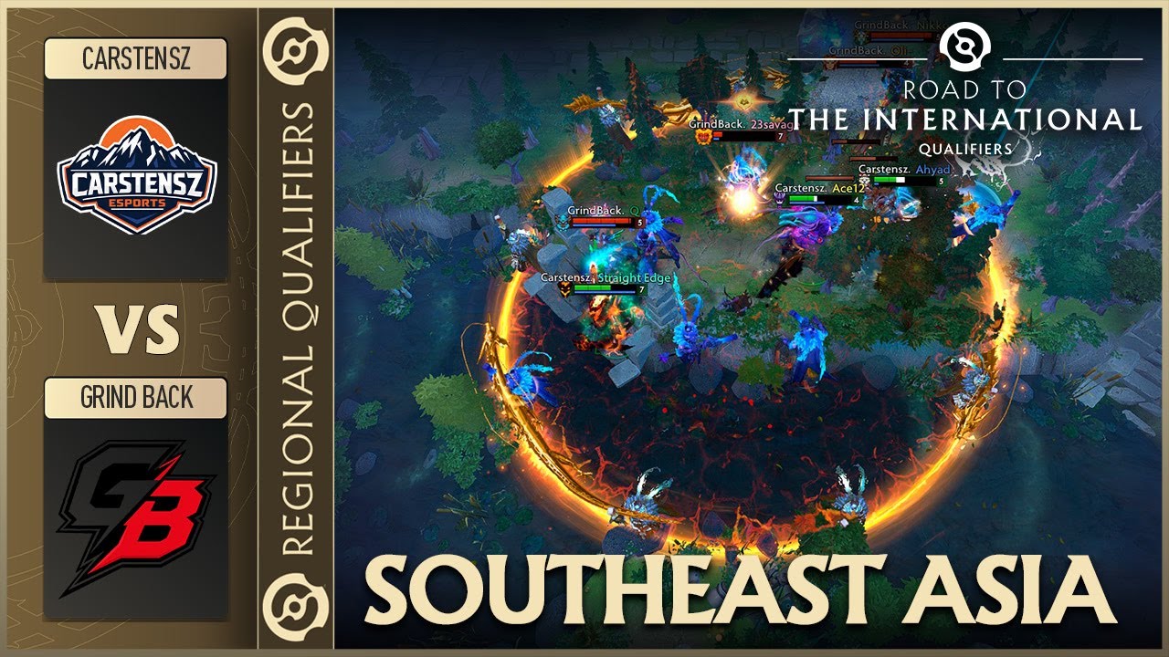 ROAD TO TI! CARSTENSZ ESPORTS vs GRIND BACK - HIGHLIGHTS - The International 2026 CQ: SEA | DOTA2 backdrop