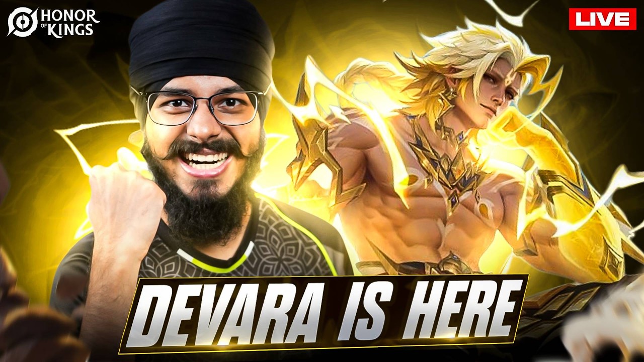 DEVARA IS HERE! HONOR OF KINGS LIVE! #iQOO15R #iQOO #iQOOS8uL