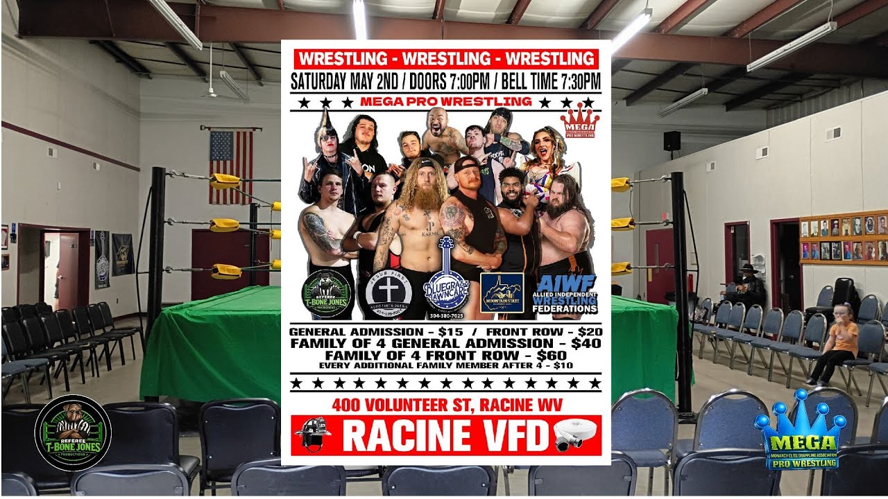 Mega Pro Wrestling Live From Racine VFD
