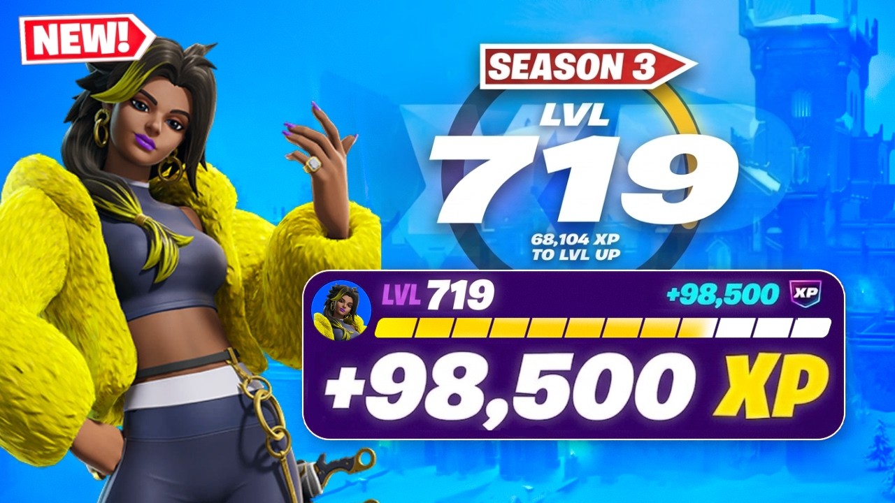 NEW *BEST* NO TIMER Fortnite XP MAP How To LEVEL UP FAST in Fortnite CHAPTER 7 SEASON 3! (EASY XP)