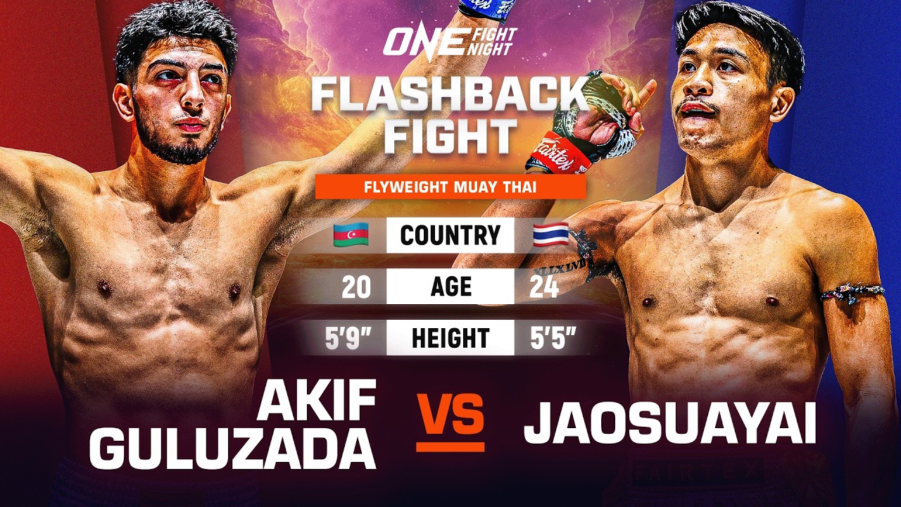Striking PRODIGY Meets Muay Thai Star ⚔️🔥 Akif Guluzada vs. Jaosuayai | Full Fight
