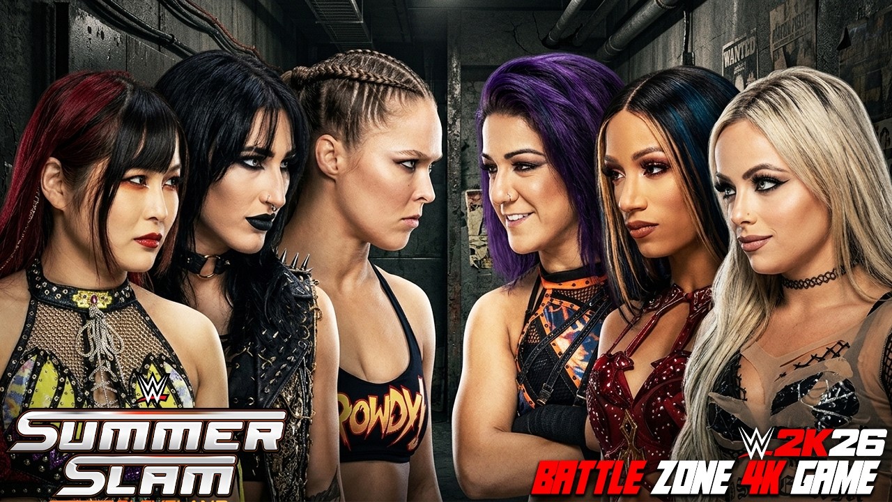 Rhea Ripley, Ronda Rousey & Iyo Sky vs Liv Morgan, Sasha Banks & Bayley | Unstoppable Alliance