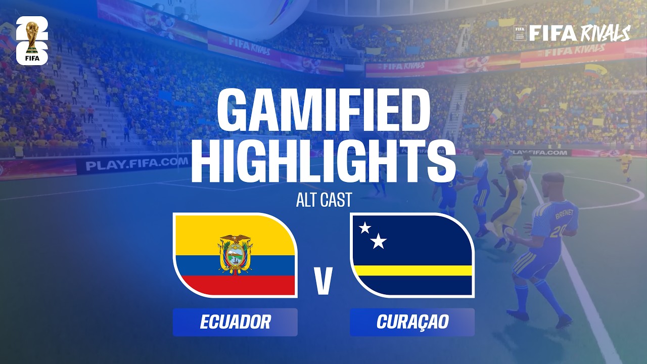 Alt Cast Highlights: Ecuador v Curaçao | FIFA World Cup 2026™
