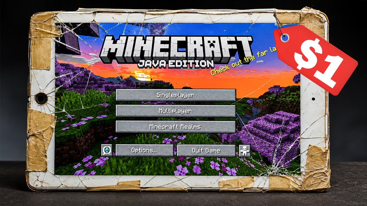Can A $1 iPad Run Minecraft?!