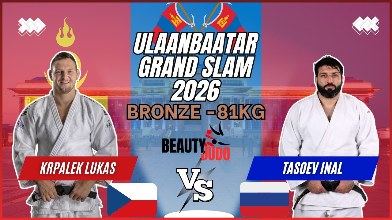 🥉Bronze -81Kg | Lukas KRPALEK (CZE) vs Inal TASOEV (RUS) | Ulaanbaatar Grand Slam 2026 🥉