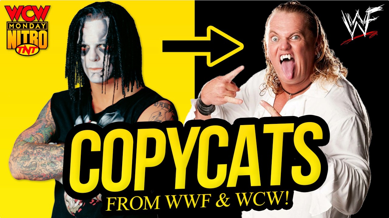 COPYCATS | Stolen Gimmicks From WWF & WCW!