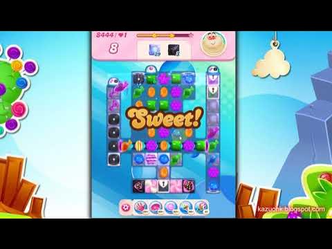 Candy Crush Saga Level 8444 đ No boosters â Walkthrough Gameplay