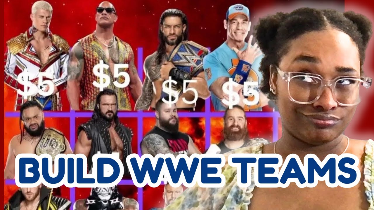 WATCH ME BUILD WWE TEAMS ! | WWE Social Media Posts
