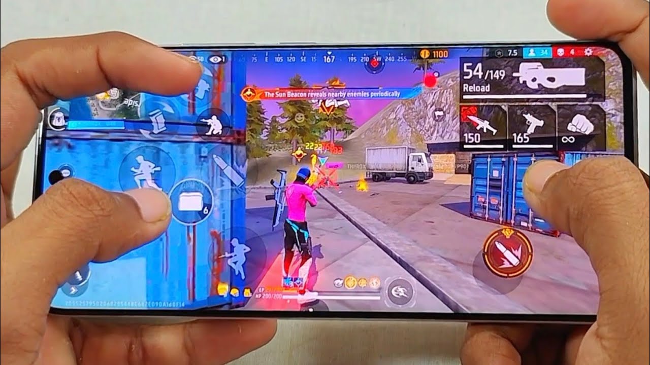 Solo Vs Squad Handcam ⚡ Poco X7 Pro 📲 Free Fire Gameplay 🎯