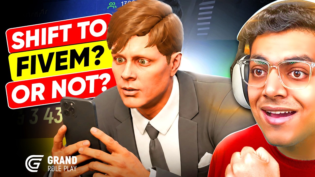 Will GTA 5 Grand RP Shift To FiveM or Not? 🤔 Next Update Soon 🔥