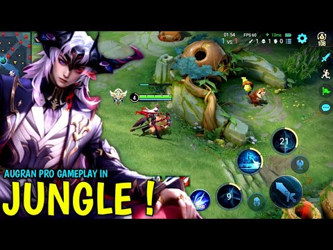 Honor Of Kings : Augran Pro Gameplay In Jungle | Best Build Augran - HOK