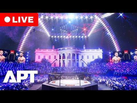 LIVE | UFC Makes History at White House as Fighters Battle in Championship Bouts on South Lawn | APT