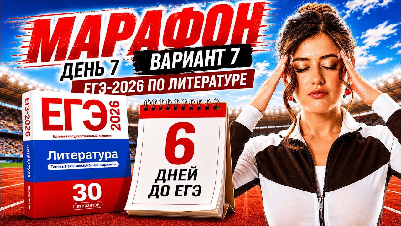 МАРАФОН по вариантам из сборника С.А.Зинина ЕГЭ по литературе 2026 | Умскул