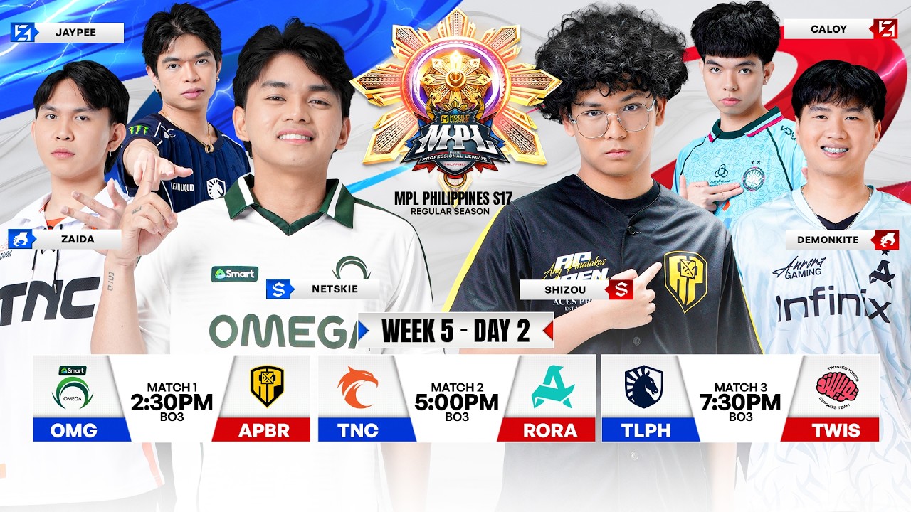 π΄ REBROADCAST | MPL PH S17 | ENGLISH - Week 5 Day 2