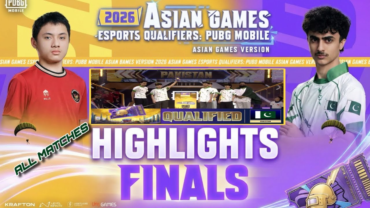 🏆TEAM 4T WON🏆PUBG Mobile Asian Games 2026 Finals | Full Highlights & Winning Moments | PUBG MOBILE