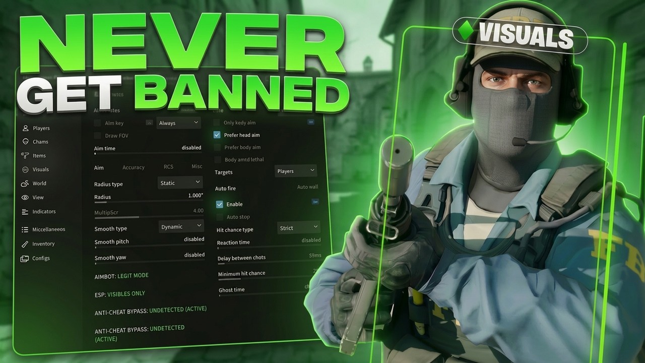 How To Safely Use CS2 Cheats and Never Get Banned🏆