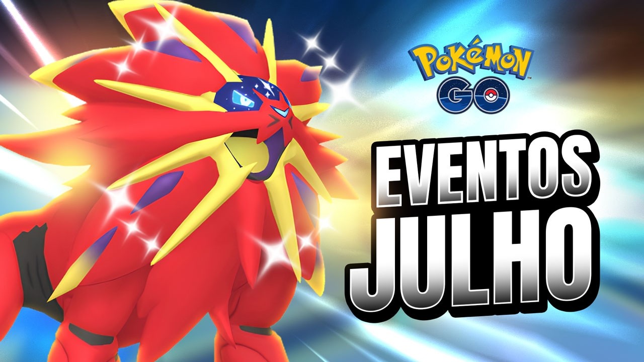 SOLGALEO BRILHANTE nos eventos de JULHO DE 2026 no Pokémon GO! ✨
