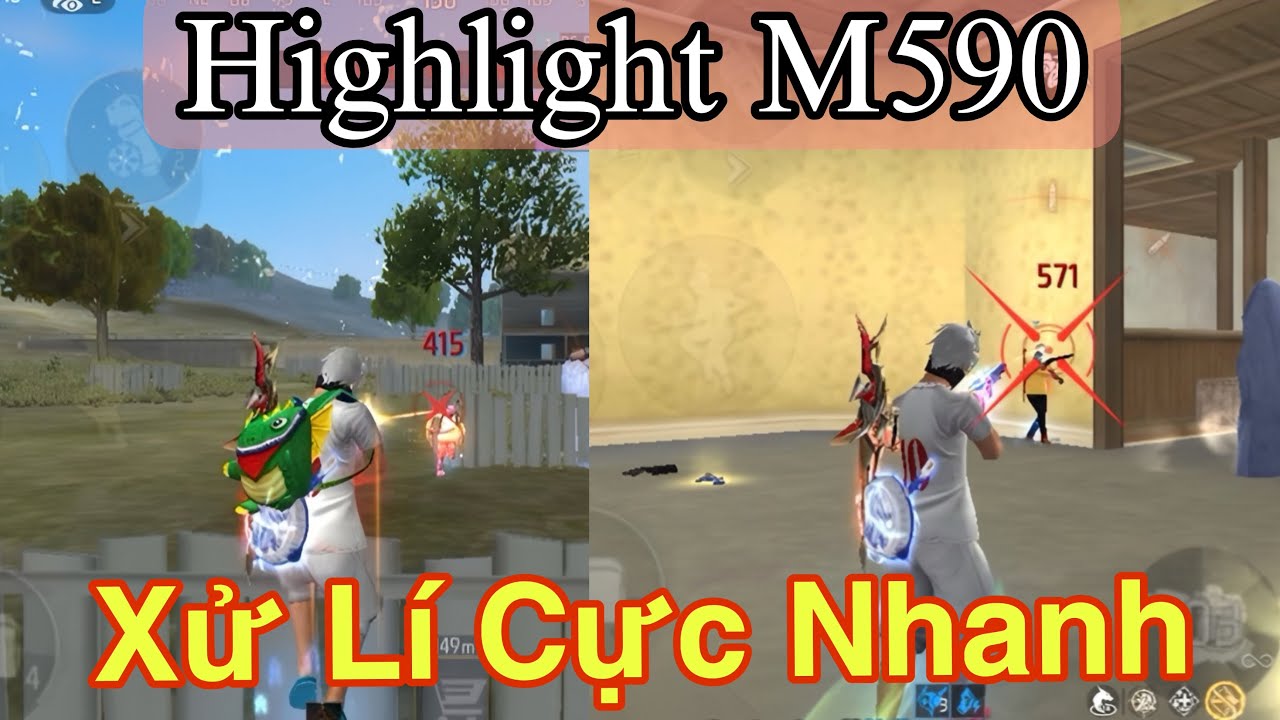 M590 + Koda & Tatsuya Quẩy Trong Giao Tranh Cực Mạnh 🔥| Free Fire